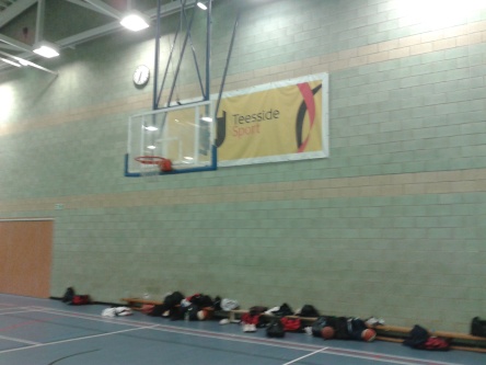 OLYMPIA BUILDING: The sports hall that the team train at.